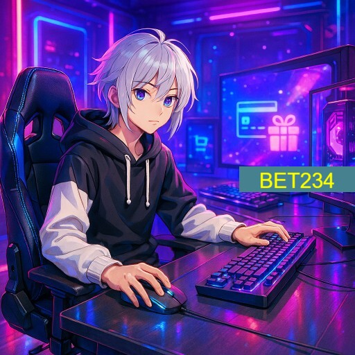 Imagem promocional da BET234 mostrando a plataforma e suas vantagens
