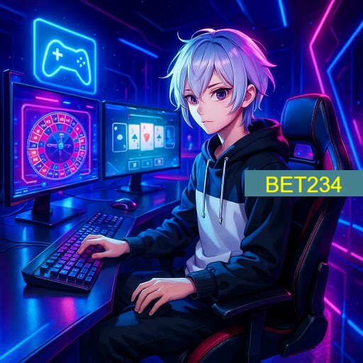 Imagem promocional da BET234 mostrando a plataforma e suas vantagens