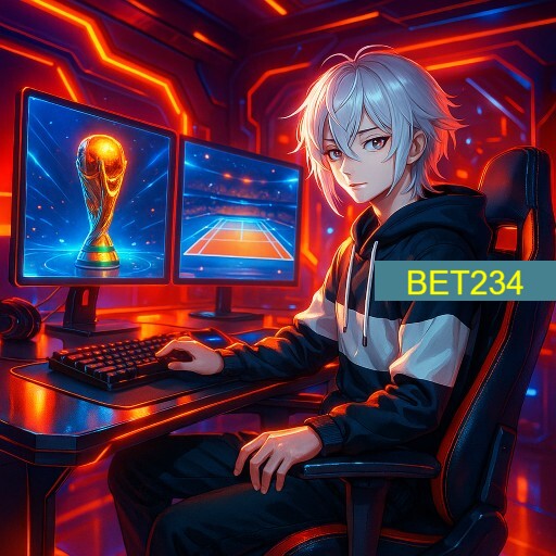 Imagem promocional da BET234 mostrando a plataforma e suas vantagens