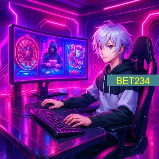 Imagem promocional da BET234 mostrando a plataforma e suas vantagens